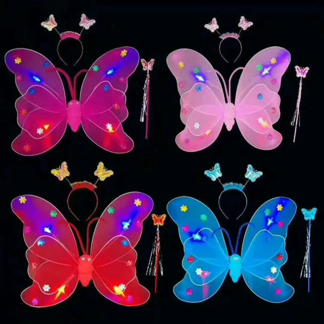 Glowing Butterfly Wings Costume